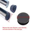 16pcs Round Steel Pipe Furniture Chair Leg Cover Thicken Furniture Accessories  Home