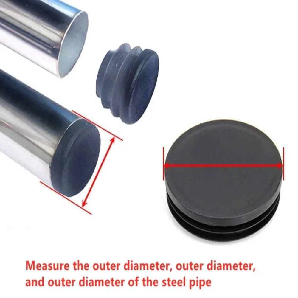 16pcs Plastic Hole Furniture Chair Leg Cover Thicken Decorative Dust Cover Insert End Cap Home