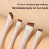 New Cloud Porcelain Blade Eyeliner Fine Ultra-Thin Slanted Head Colorful Eyeshadow Eyebrow Brush Sickle Brush Portable Eye Makeup Brush