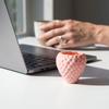 Креативные 3D-печатные украшения для цветочных горшков в виде клубники, декоративная коробка для хранения клубники, настольный горшок в форме сладкого фрукта, для офиса