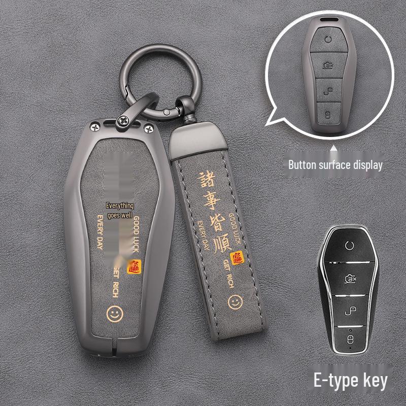 Чехол для ключа BYD для Han, Qin Plus DMI, Song Pro, Song L, Tang, Yuan, Destroyer 05, Seagull, Dolphin, Seal 06