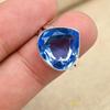 AAA + синий топаз драгоценный камень твердый стерлингового серебра 925 пробы ручной работы красивое кольцо подарок для женщин