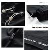Men Hooded Half Zip Loose Workwear Jacket Spring Autumn