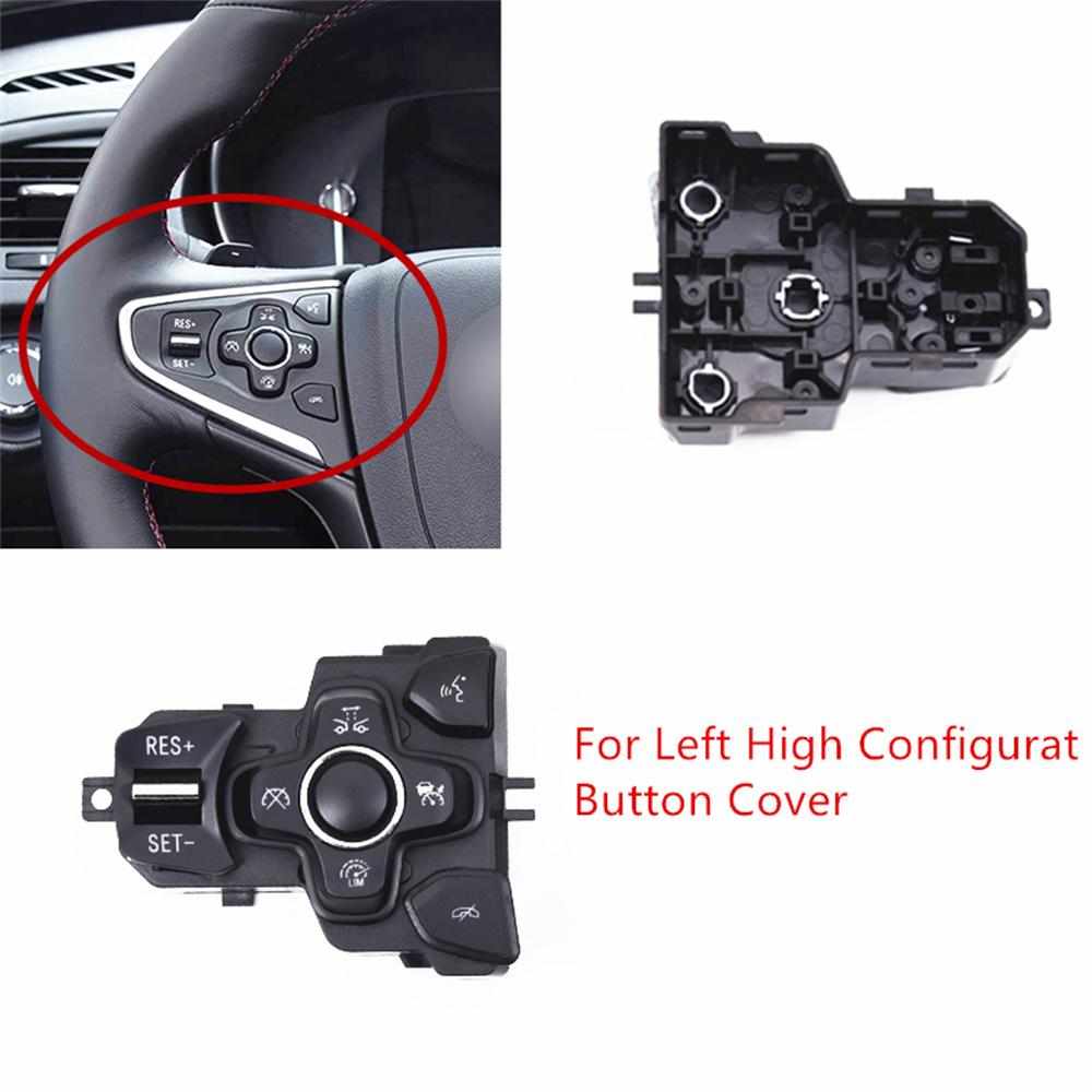 Left Steering Wheel Switch Button Cover Fit for Buick Regal Lacrosse 14-16