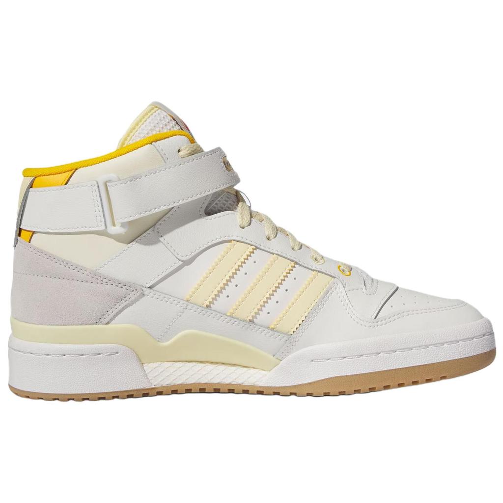 Adidas Кроссовки унисекс Forum Mid Summer Camp - Легкие желтые кремово-белые с экипажным желтым IE7181