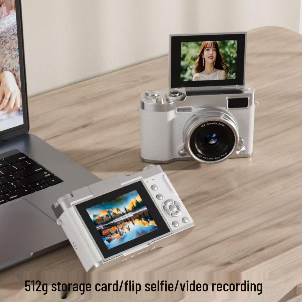 HD Цифровая флип-камера для студентов - Ретро-стиль, Начальный уровень