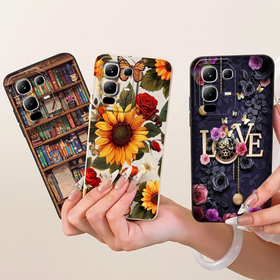 Чехол для Infinix Note 50X X6857B Милый Мультяшный Кролик Ударопрочный Мягкий ТПУ Чехол для Телефона Для Infinix Note 50X Note50X 5G Fundas