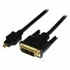 Startech HDDDVIMM2M Кабель HDMI-DVI, 2 м, черный