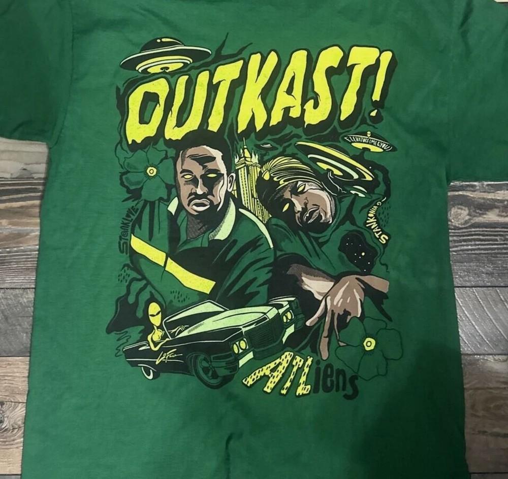 Outkast - Atliens Classic Cotton Unisex T-shirt All Sizes