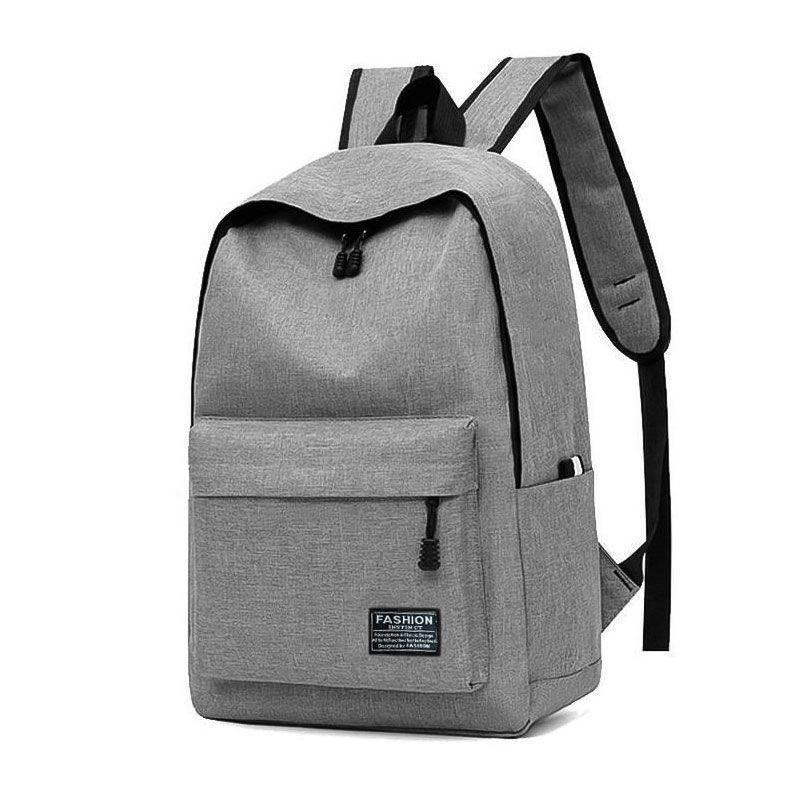 Large Capacity Casual Minimalist Oxford Backpack – Korean Style School and Travel Laptop Bag