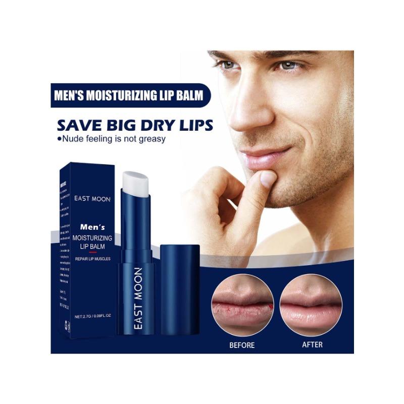 Men's Lip Balm Long Lasting Moisture Removes Dead Skin Lighten Lip for Men's Lips Skin Care Cream
