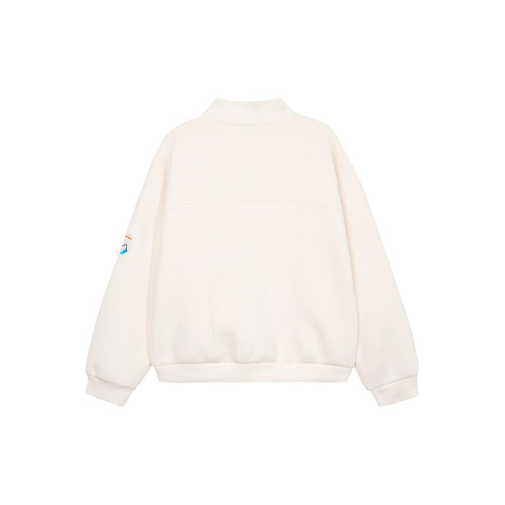 Adidas Neo Pure Color Спортивная куртка с воротником-стойкой Женская куртка Бежевая HE4486