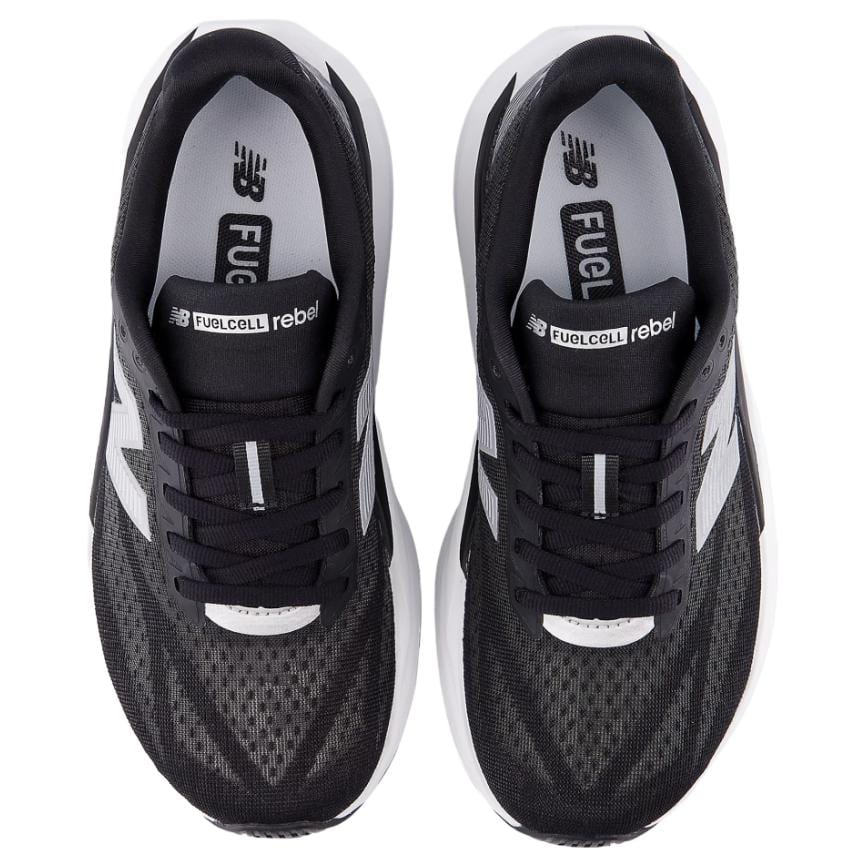 Кроссовки FuelCell Rebel v5 Wmns New Balance 'Черный Белый Серебристый Металлик' Женские WFCXLK5