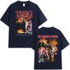 Gangsters Movie Scarface The World Is Yours Tshirt Tony Montana Al Pacino Vintage Tshirts Unisex Women Cotton Oversized T Shirts