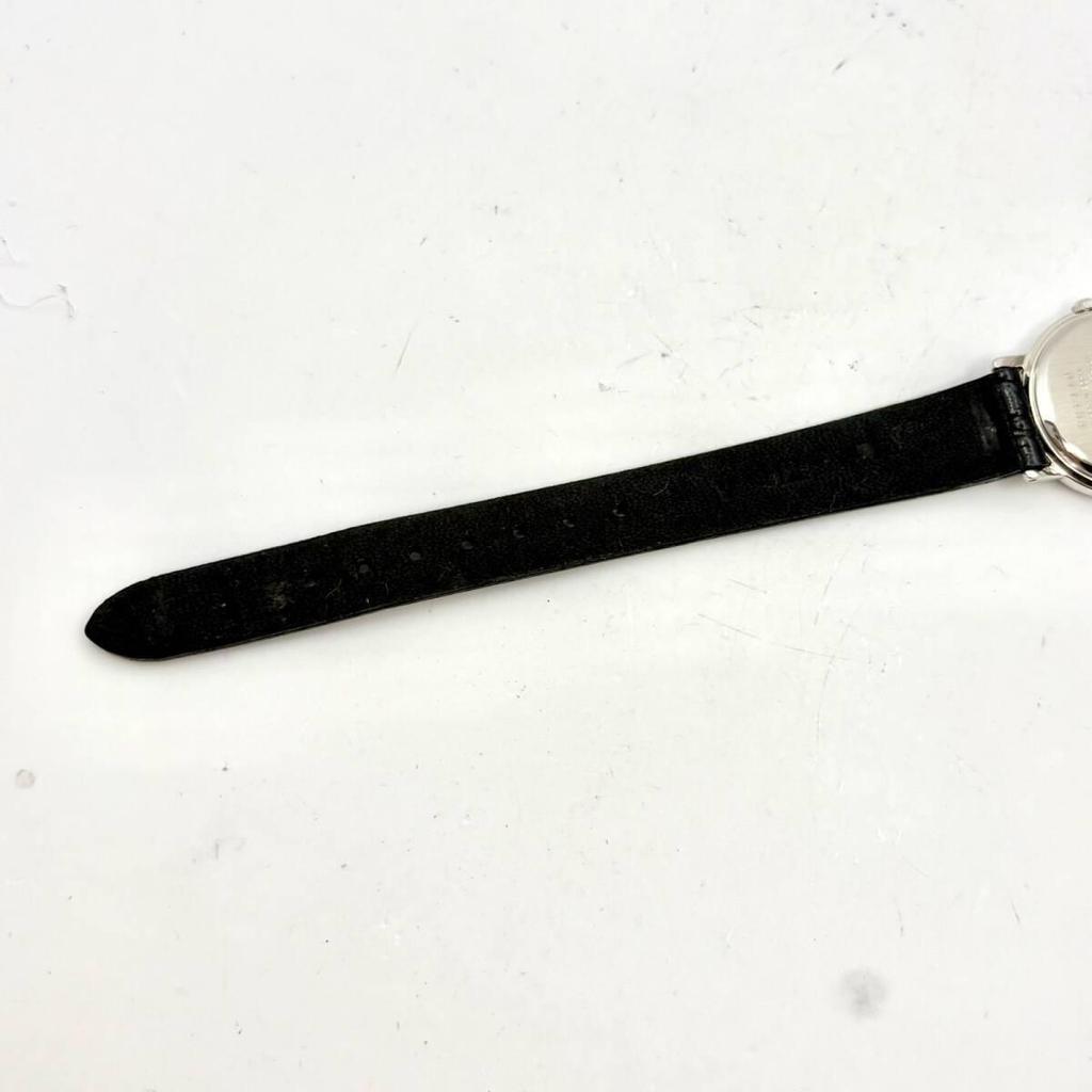 Used [Good condition/new battery] SEIKO Seiko ladies watch silver 1N01-0BA0 011434 Genuine belt with engraving