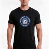 Blues Whitunisex College Circle Tshirt Summer Casual Cotton Tee Oversized Streetwear Tops Vintage Graphic Print 100 Cotton