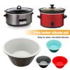 Подкладка для медленноварки, легко чистящийся пищевой силикон 5QT-6QT, кастрюля для медленного тушения, внутренняя подкладка, инструмент для приготовления пищи, кухонный гаджет
