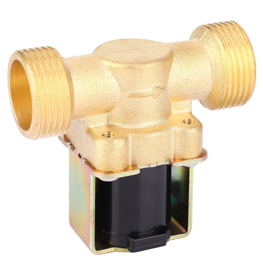 G3 4 Inches Normally Closed Brass Electric Solenoid Valve Male Thread For Water Control