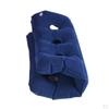 Inflatable Cushion Seat Wheel Pillow Coccyx Tailbone Support Pad Blue Purple - , As Described