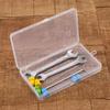 Sample Box Tools Case Plastic Case Transparent Card Storage Box Mask Box Packaging Case Mask Holder