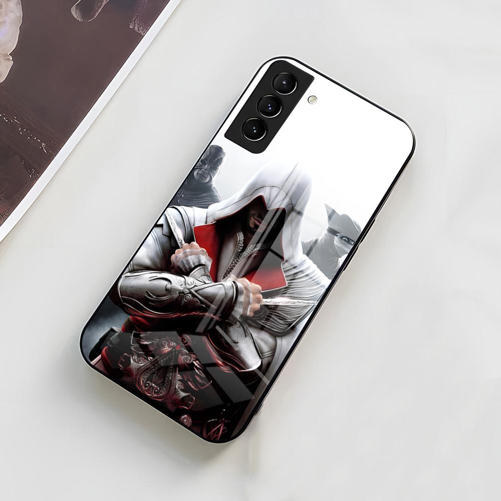 Чехол для телефона A-Assassins Game C-Creed Для Samsung A56 A36 A26 A16 A15 A25 A35 A55 A14 A34 A24 A54 Стеклянный чехол