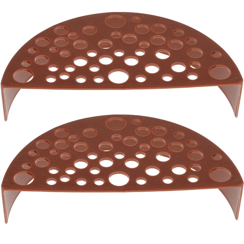 4/2Pcs Shrimp Breeding Protector Plastic Fish Tank Decoration Aquarium Shelter 11.6x5.8x2.5cm Reusable Fish Shrimp Breeding Cave