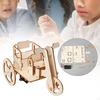 Wooden Puzzles Decoration Self Assembly Tricycle Model Car Building Vehicle Kit for Adults and