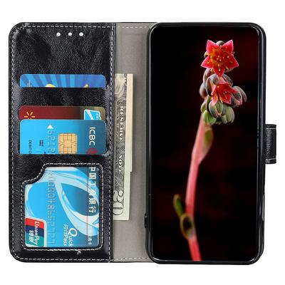 Для Motorola Moto G15 4G/G05 4G Кожаный чехол-кошелек Чехол для телефона Текстура Crazy Horse