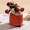 Nordic Creative Vase Home Decor Flower Vases for Homes Wet and Dry Planter Desk Decoration Imitation Ceramic Plastic Crafts
