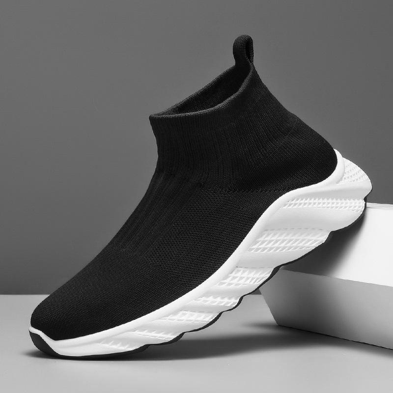 Обувь больших размеров для мужчин, модная повседневная обувь для мальчиков, спортивная обувь для носков, мужская обувь для бега