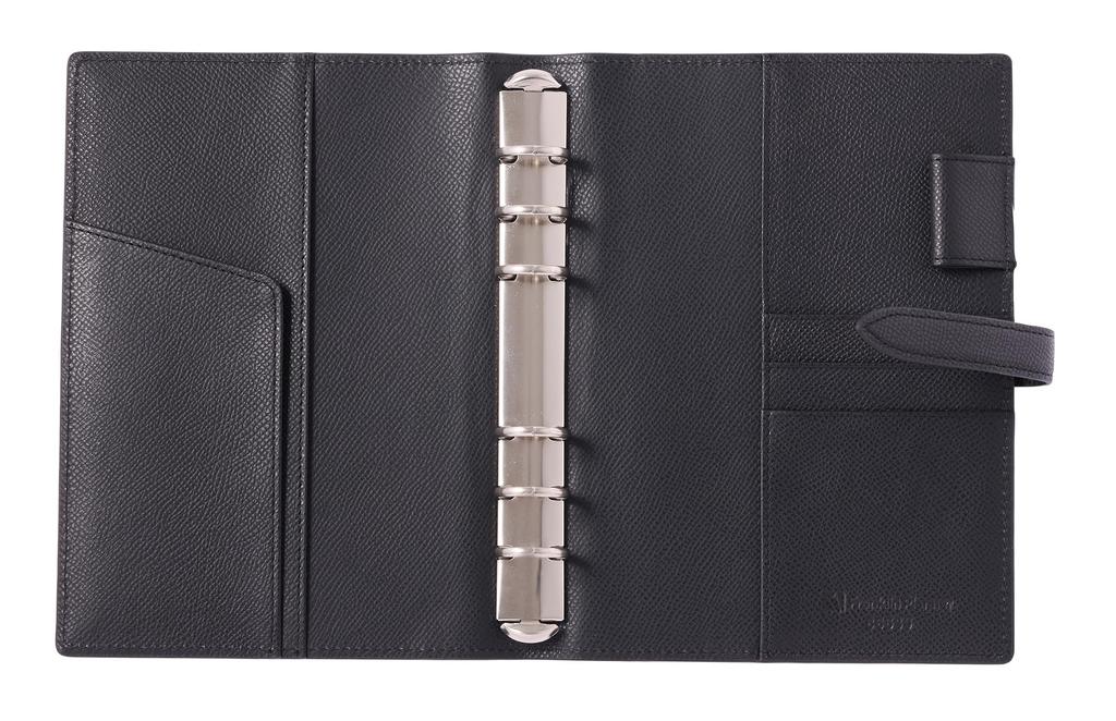 Franklin Planner Color Noblesse IV Binder, Compact, 20mm, Black, 86639