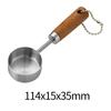 14ml Measuring Cup Flat Bottom Kitchen Measure Tools Stainless Steel Measure Spoon  Coffee