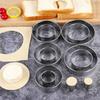 5Pcs/Set Durable Stainless Steel Cake Ring Mold Round Circle DIY Cake Gum Paste Mould 4/5/6/7/8cm Cookie Mousse Cuttur