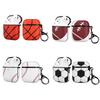 Applicable Apple Earphone Protective Case Airpodspro1/2/3 Basketball Football Baseball Football Sticker Leather Case