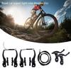 Bike Front Rear V Brake Set Aluminum Alloy Mountain Bike V Brake Set Front and Rear Brake Cables and Brake Lever kits