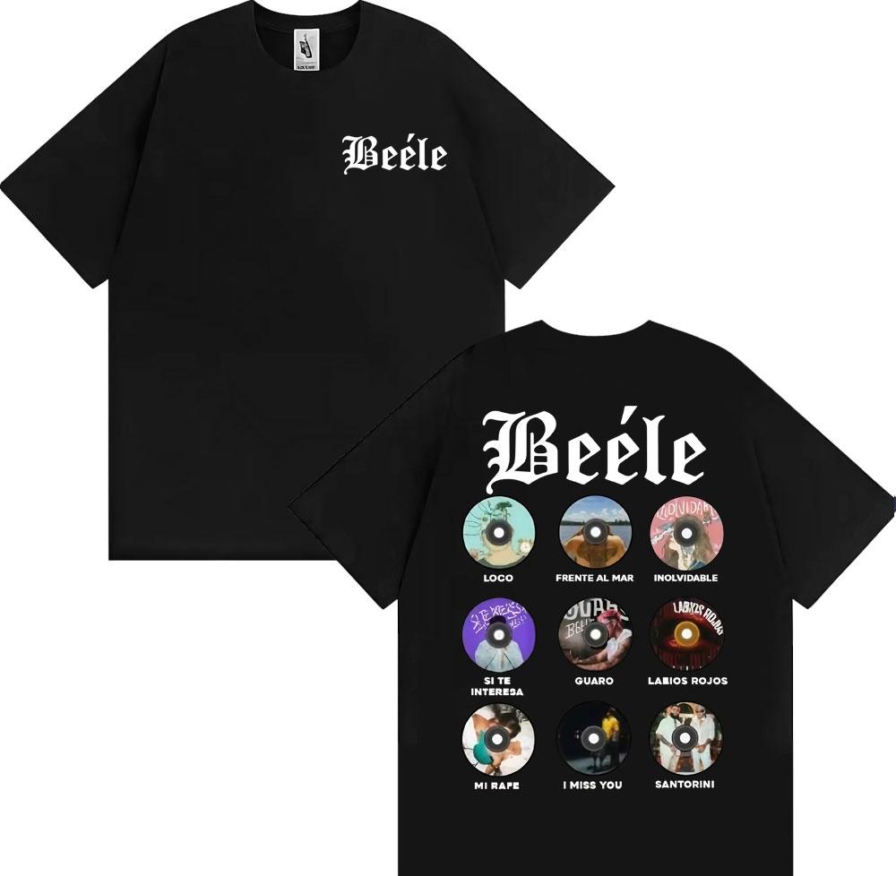 2025 Summer Rapper Biller Album Tour Merch Tshirt Mens Hiphop Pop Street Tshirt 100 Cotton Oversized Street Clothes