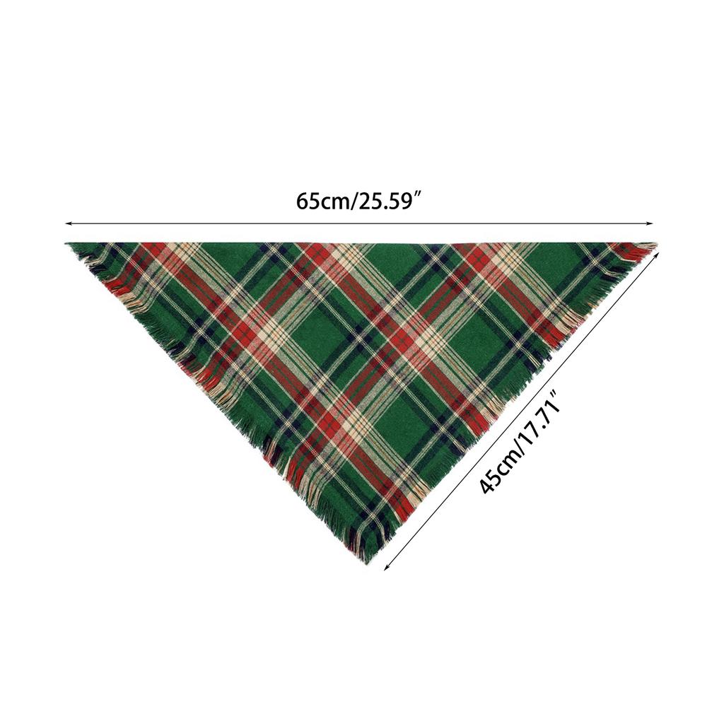 Pet Bandana for Cat Dogs Thanksgiving Festival Party Props Dog Bandanas Scarf Triangle Saliva Towel Pet Holiday Collar