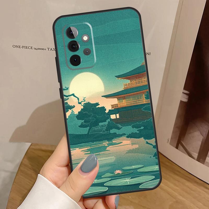 Японский стиль Искусство Япония Для Samsung Galaxy A53 A33 A13 A23 A15 A25 A35 A55 A51 A71 A12 A32 A52 A14 A34 A54 Чехол