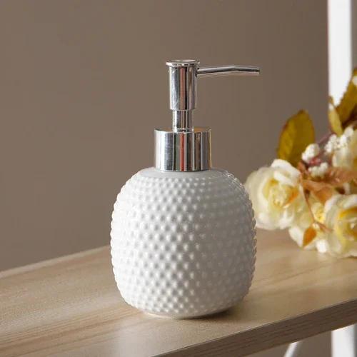 Аксессуары для ванной комнаты Простая керамическая бутылка для лосьона Креативная упаковка моющего средства Бутылка для дезинфекции рук Дозатор для мыла