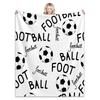 Soccer Blanket Super Soft Flannel Blankets and Throws Outdoor Football Basketball for Bedding Boys Girls Adults Gifts