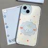 Чехол для телефона с кругом цвета слона для Apple 15/14PROMAX, 13Pro, XS/XR, 11/12 - Трендовый, Мягкий, Ударопрочный.