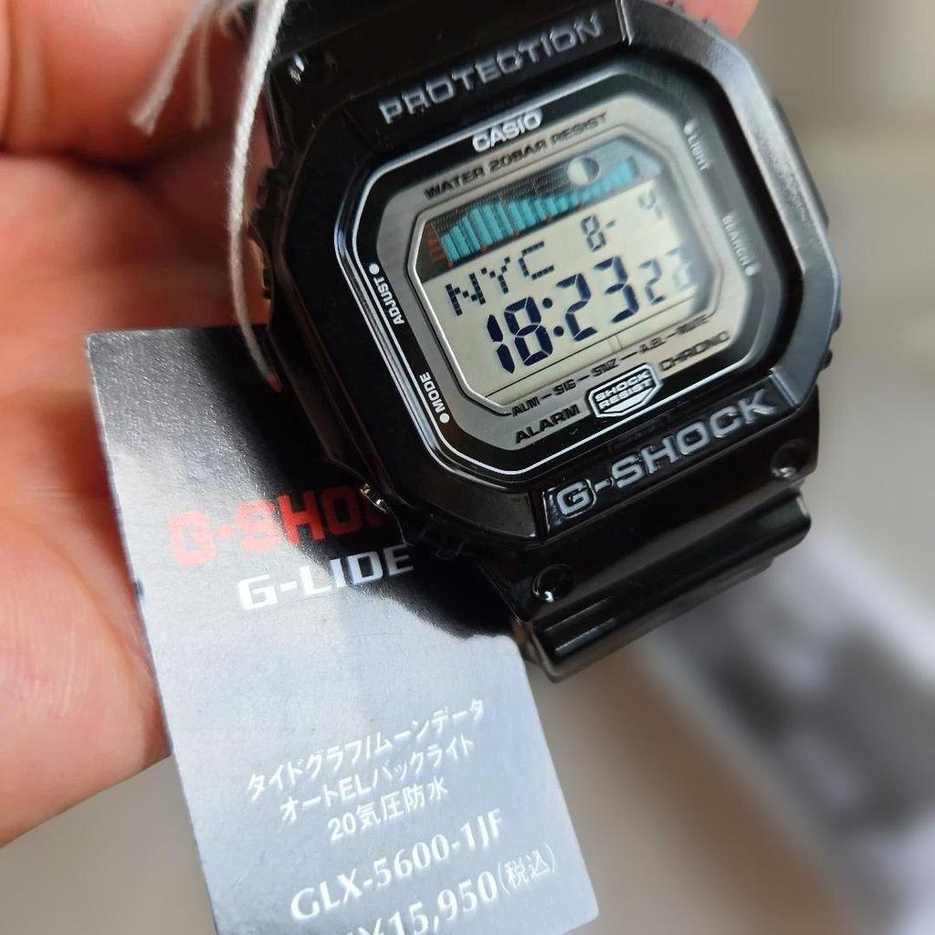 Б/у G-SHOCK. G-LIDE Черный