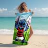 1pc Stitch Flamengo Kit Cartoon Quick Dry Microfiber Bath Towel for Swimming Surfing Camping Unisex Holiday. SJT7201188