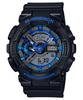 Мужские часы G-SHOCK, смола, водостойкость 200 м, цифровые, ударопрочные, кварцевые, GA-110CB-1A