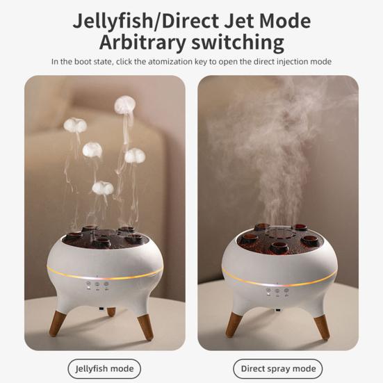 Диффузор эфирных масел со светодиодной подсветкой, функцией таймера, автоматическим отключением и низким уровнем шума