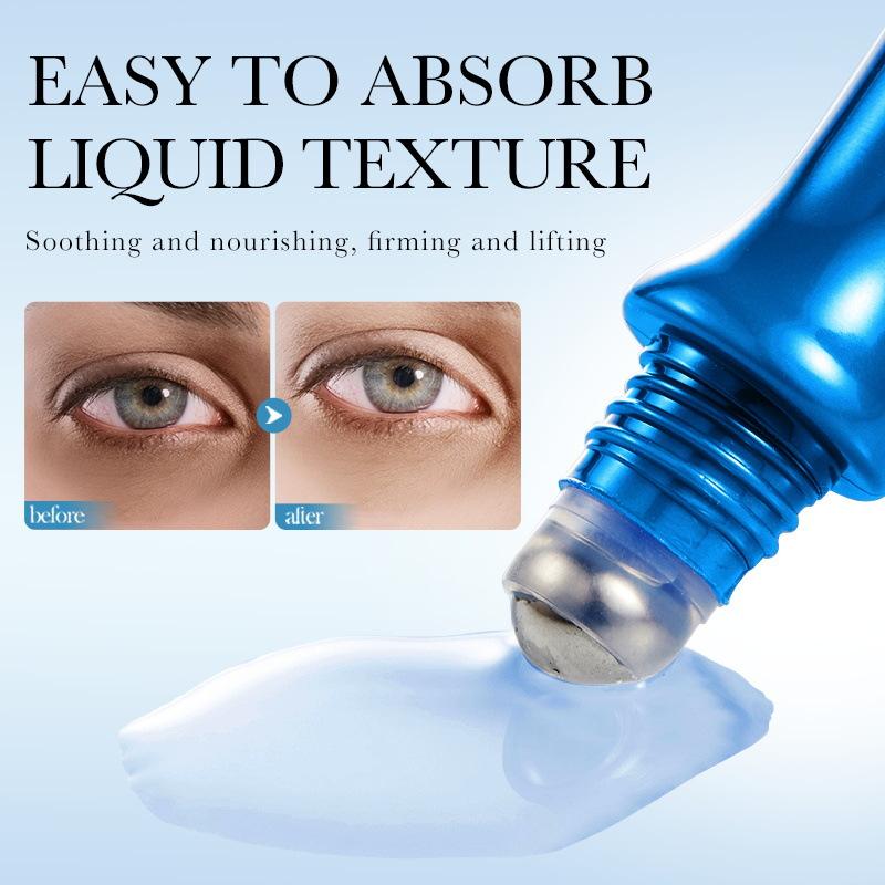 Сыворотка для глаз против морщин, вращающаяся эссенция, коллаген, увлажняющий, отбеливающий, восстанавливающий, средство для ухода за глазами, устраняющее мешки