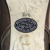Balenciaga Женские длинные сапоги из натуральной кожи 35.5 22.5-23см Коричневые Сделано в Японии(ИСПОЛЬЗОВАЛ)