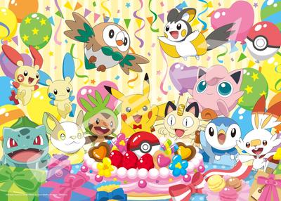 ENSKY Pokemon Давайте есть вместе! Пазл «Пирог Ойвай» 38 x 53 см, 500 деталей, JIGSAW PUZZLE 500-371