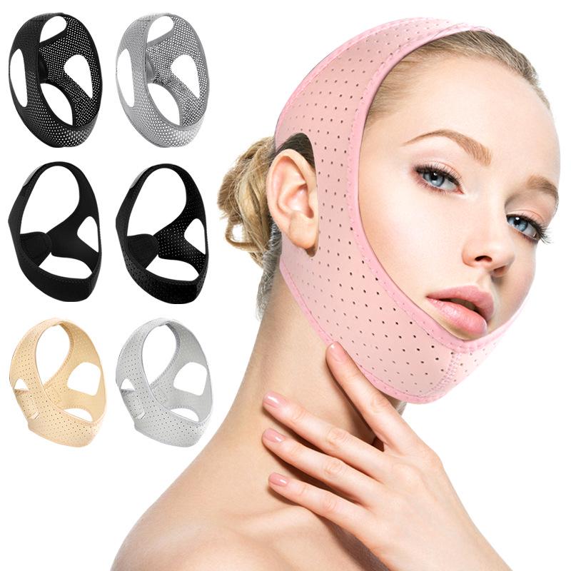 Breathable Triangle Chin Strap for Jaw Support and Anti-Mouth Opening
