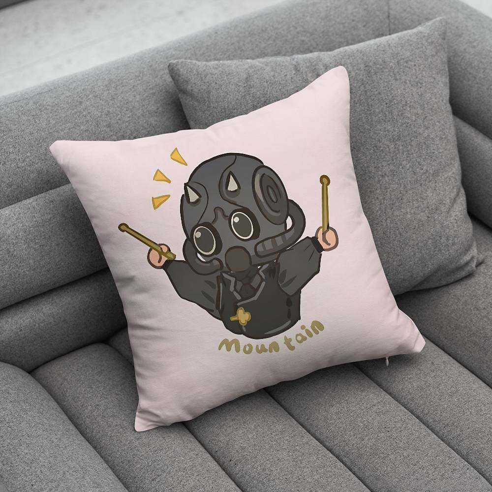 Classic Rock Band Cartoon Ghost Pillow Case Pillowcase Home Sofa Cushions Car Cushions Pillowcover Office Pillowshell Pillow
